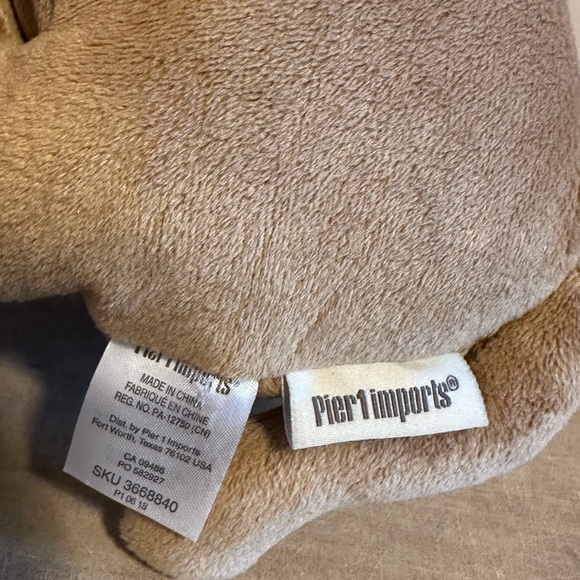 Pier 1 Jingle Buddies Frank Dachshund Plush in Holiday Sweater Weiner Dog - Picture 4 of 5